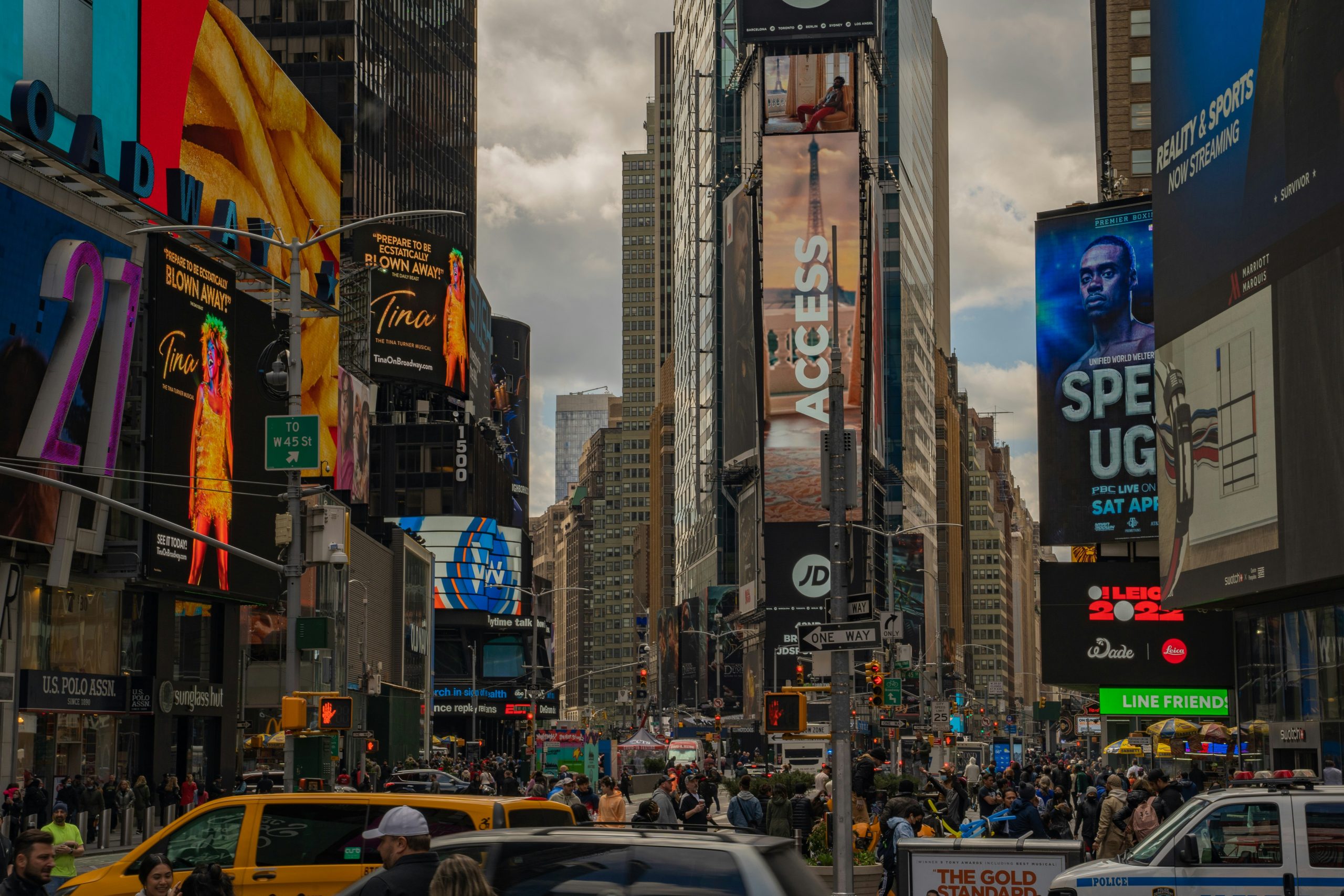 The Vibrant Energy of Times Square, NYC